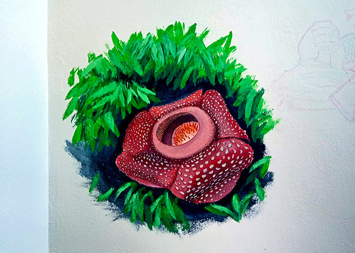 Refflesia Mural
