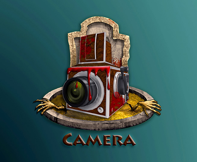 Blood-Curdling Phone Icon (Camera)